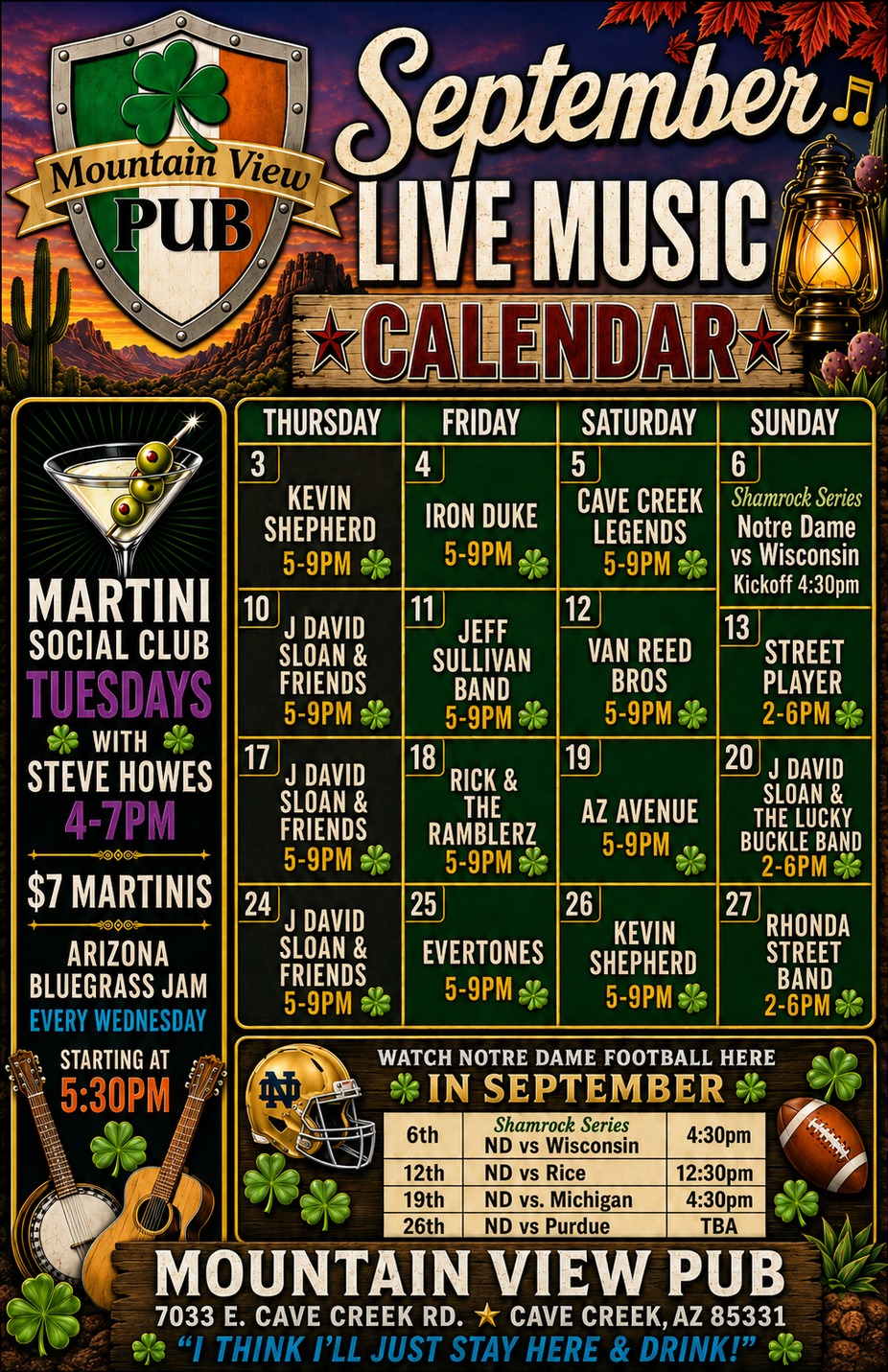 September Live Music event photo