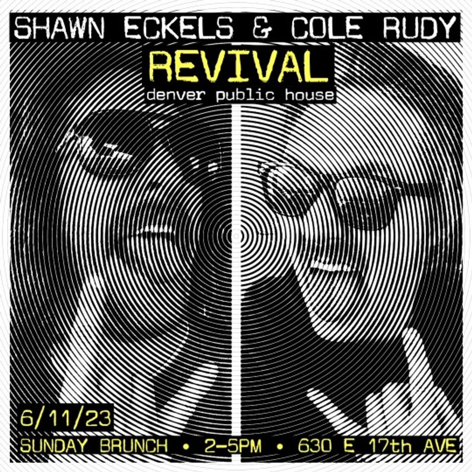 Shawn Eckles and Cole Rudy Sunday Show event photo