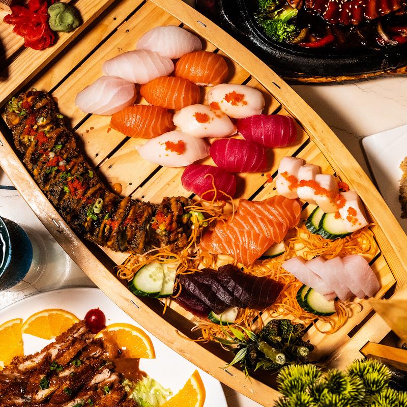 menu item 4 of 4, Fuji Party Boat (usually for 3 person portion)