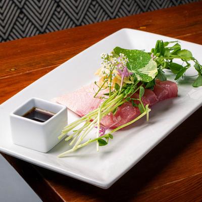 Hamachi Sashimi.