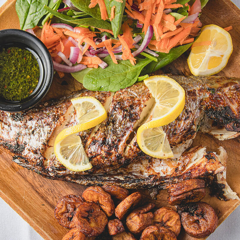 African Style Red Snapper photo