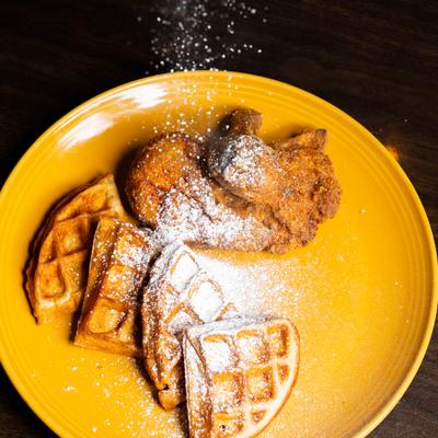 Chicken and waffle