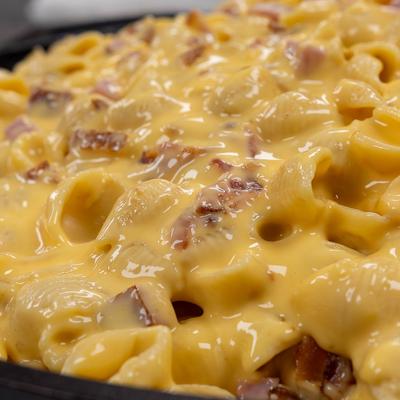 Loaded Mac and Cheese.