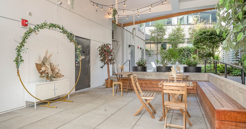 Exterior, covered patio