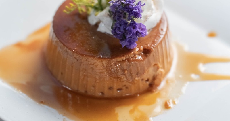 Classic flan