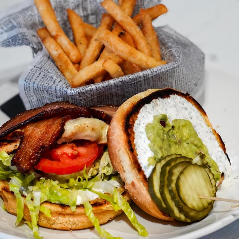 Avocado Chicken BLT Sandwich photo