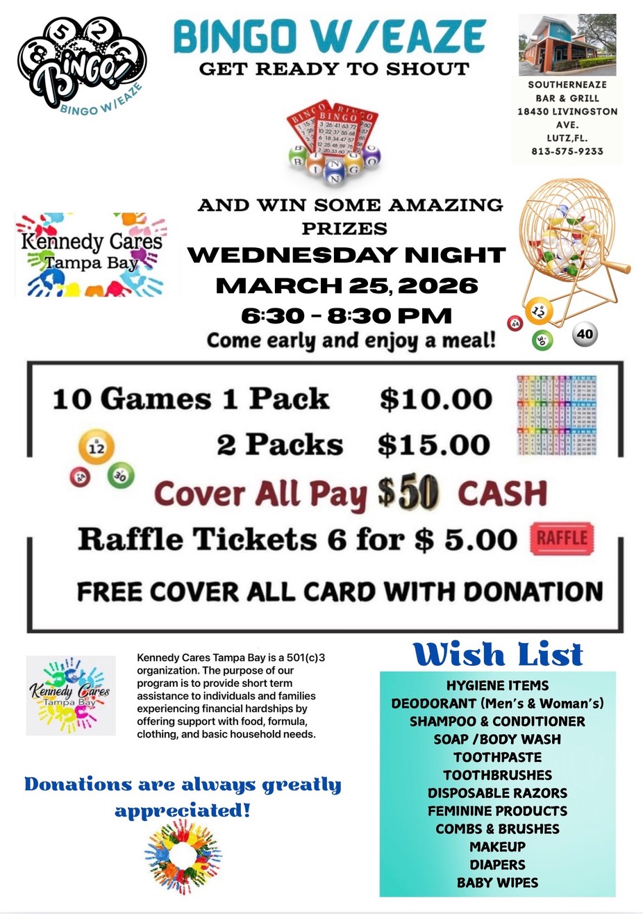 Charity Bingo event photo