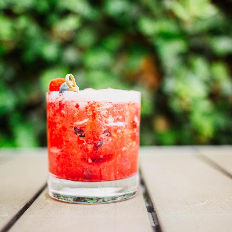 Sake Berry Smash photo