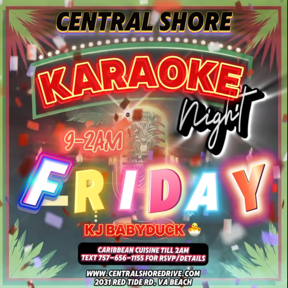 Karaoke Friday at Central Shore! event photo