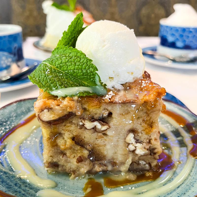 Nut & Pear Bread Pudding photo
