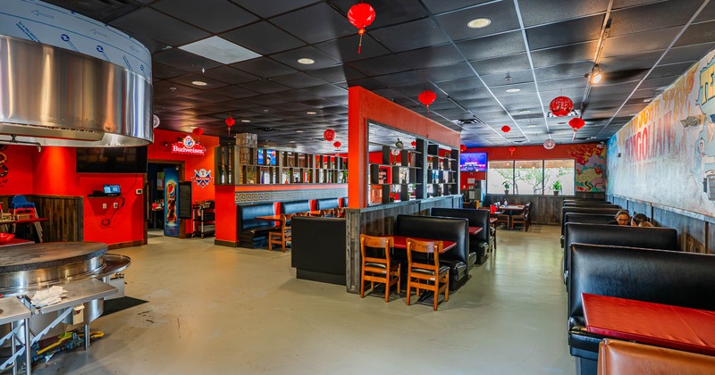 Interior, seating area