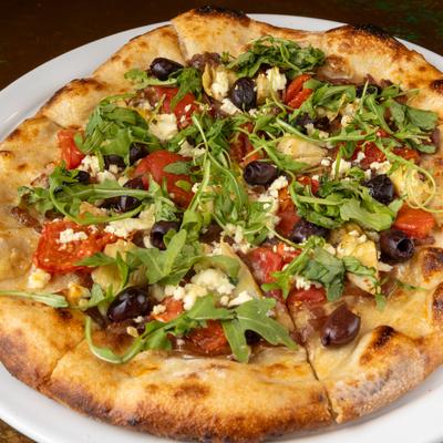 Mediterranean Pizza.