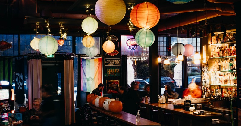 Interior, main dining area