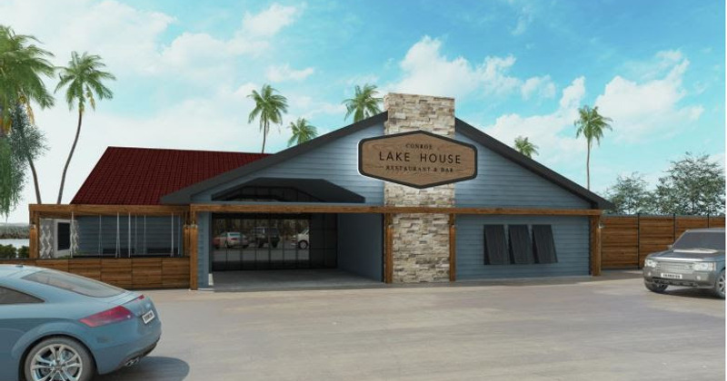 Exterior, entrance area