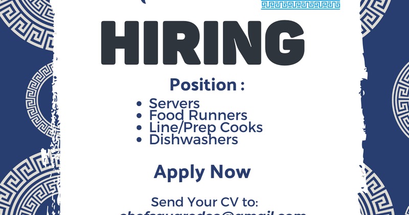 Hiring flyer