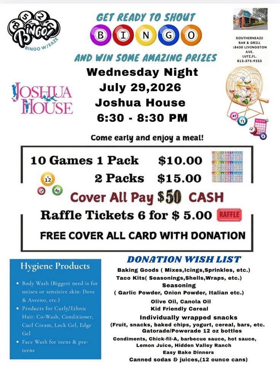 Charity Bingo event photo