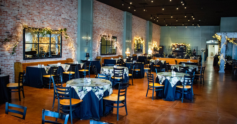 Interior, main dining area