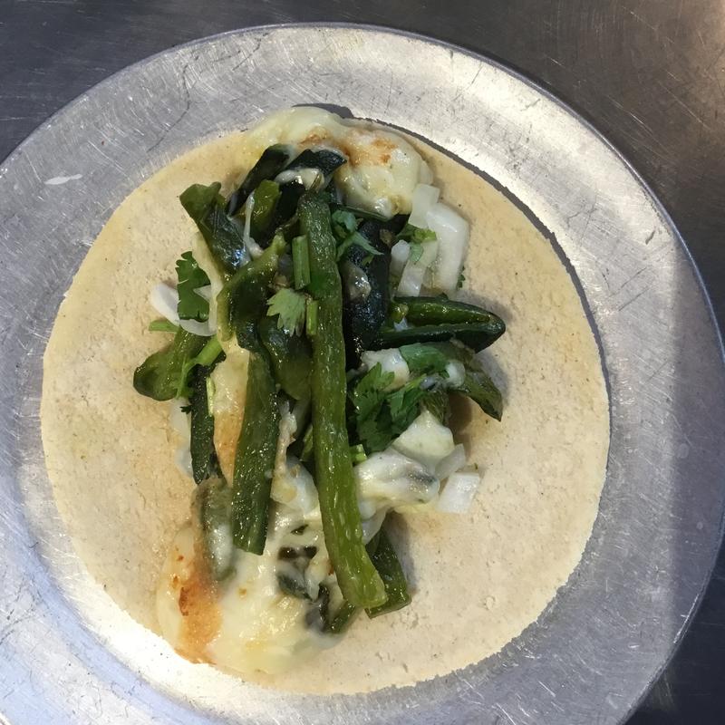 Tacos Poblano (Rajas con Queso) photo