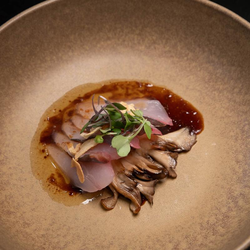 ShimaAji with Mushroom photo