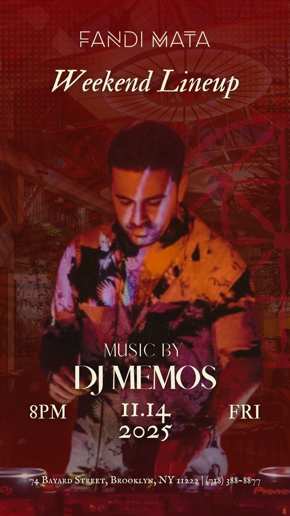 Friday DJ event photo