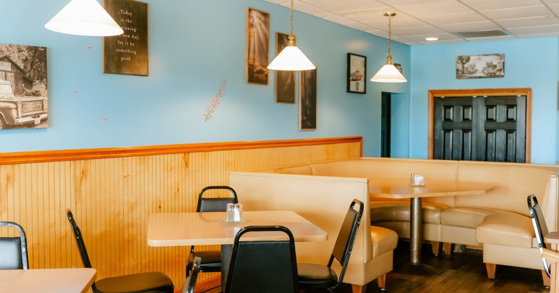 View of a dining space