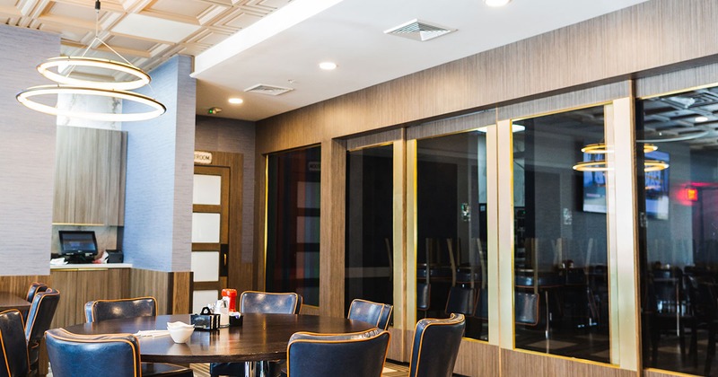 Interior, seating space