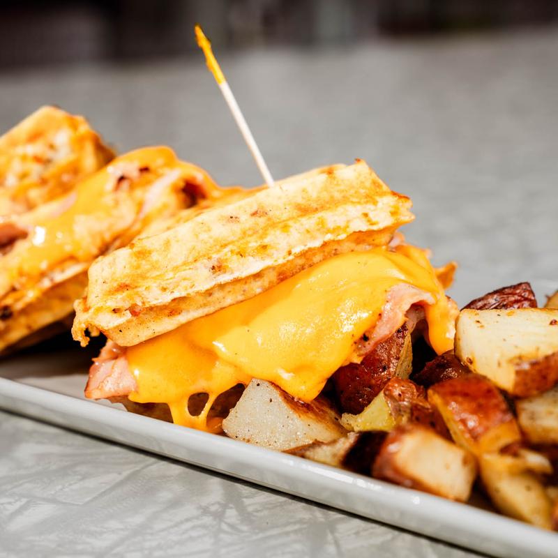 menu item 3 of 22, The Lumberjack Wafflewich