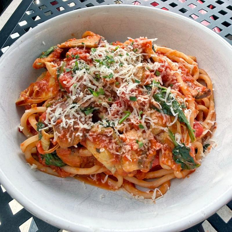 menu item 35 of 159, Veggie Bucatini