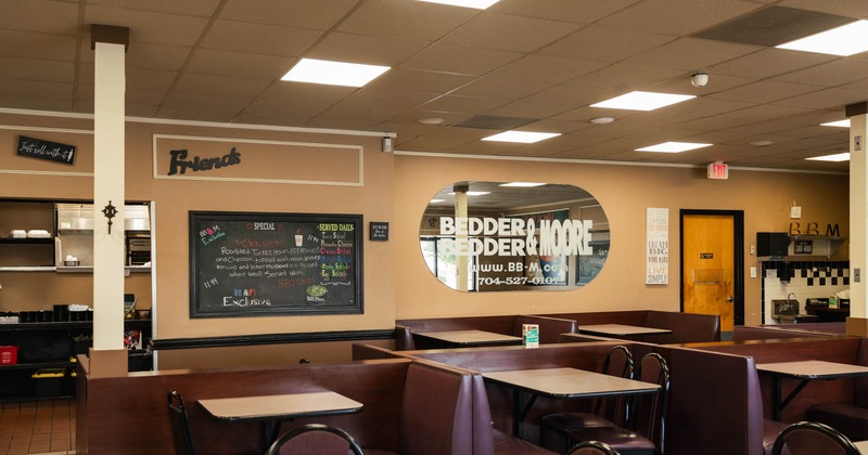 Interior, dining area