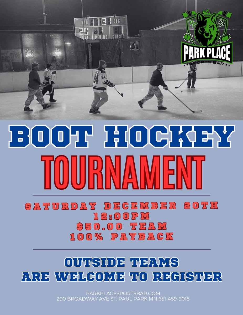 BOOT HOCKEY TOURNAMENT event photo