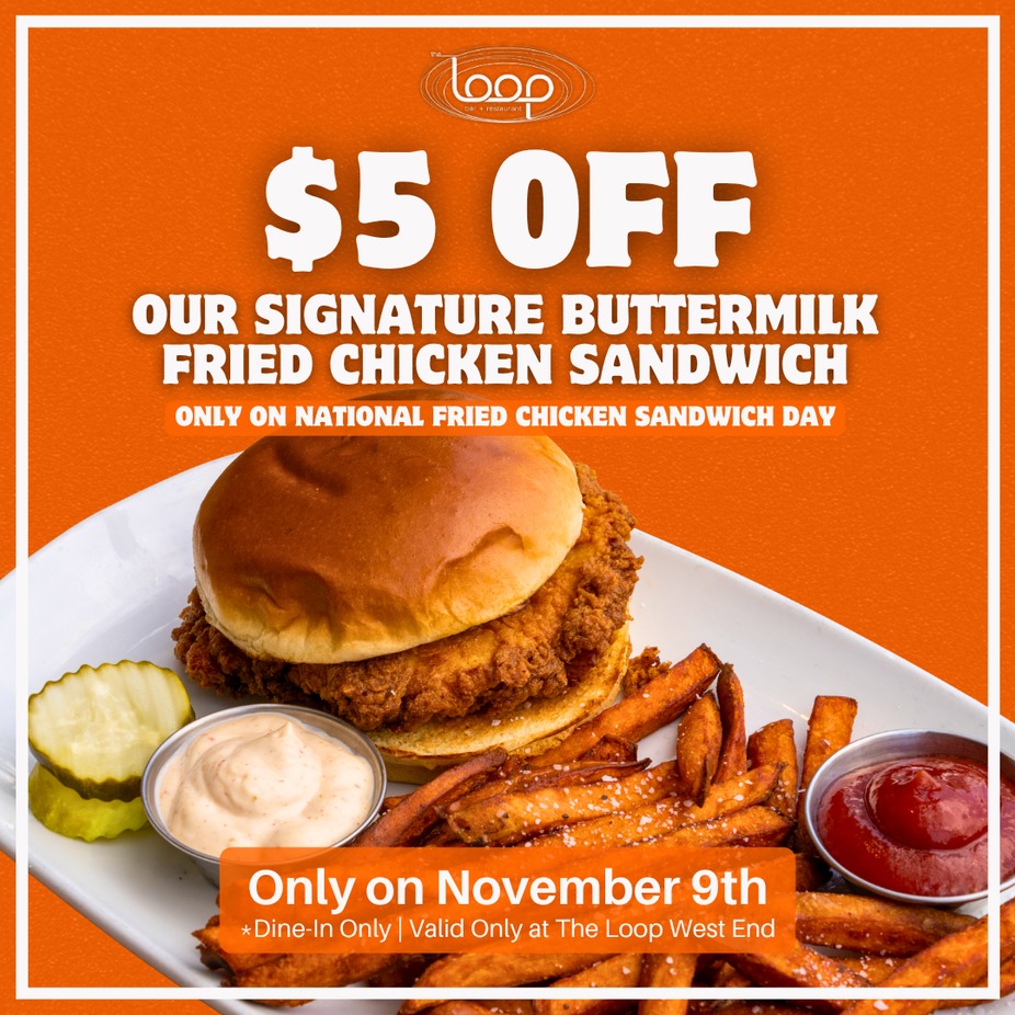 National Fried Chicken Sandwich Day event photo