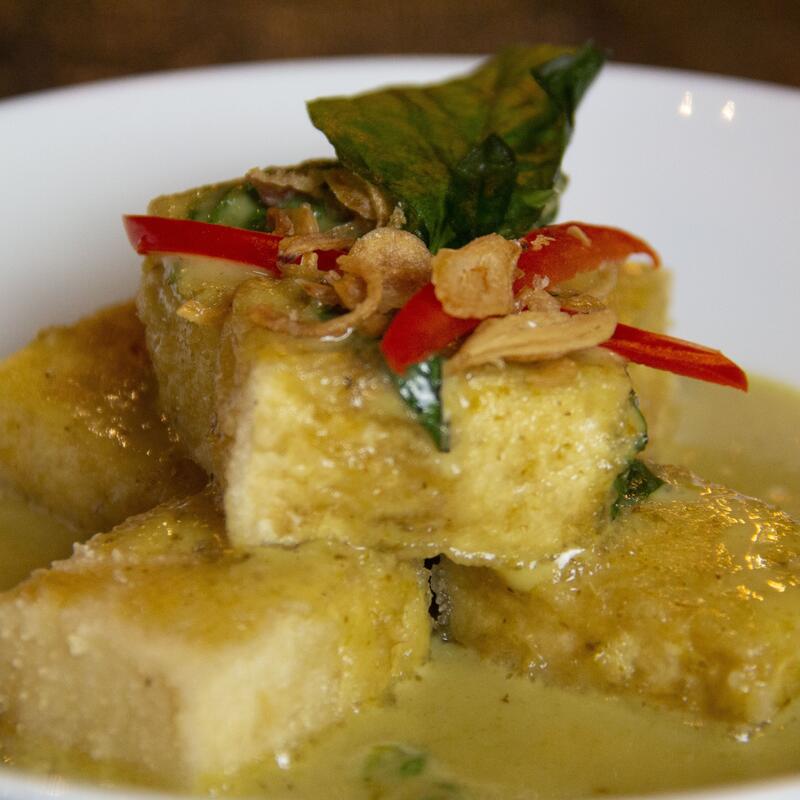 Tofu in Green Curry / Tow Hou Tod