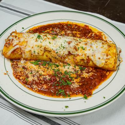 Lasagna roll.