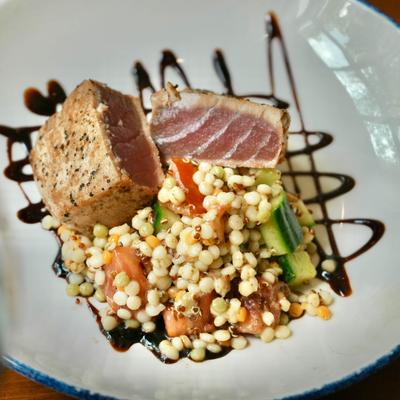 Tuna dish.