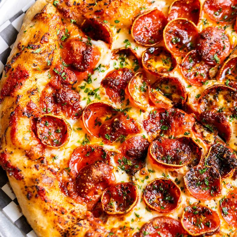 menu item 1 of 8, Pepperoni Pizza