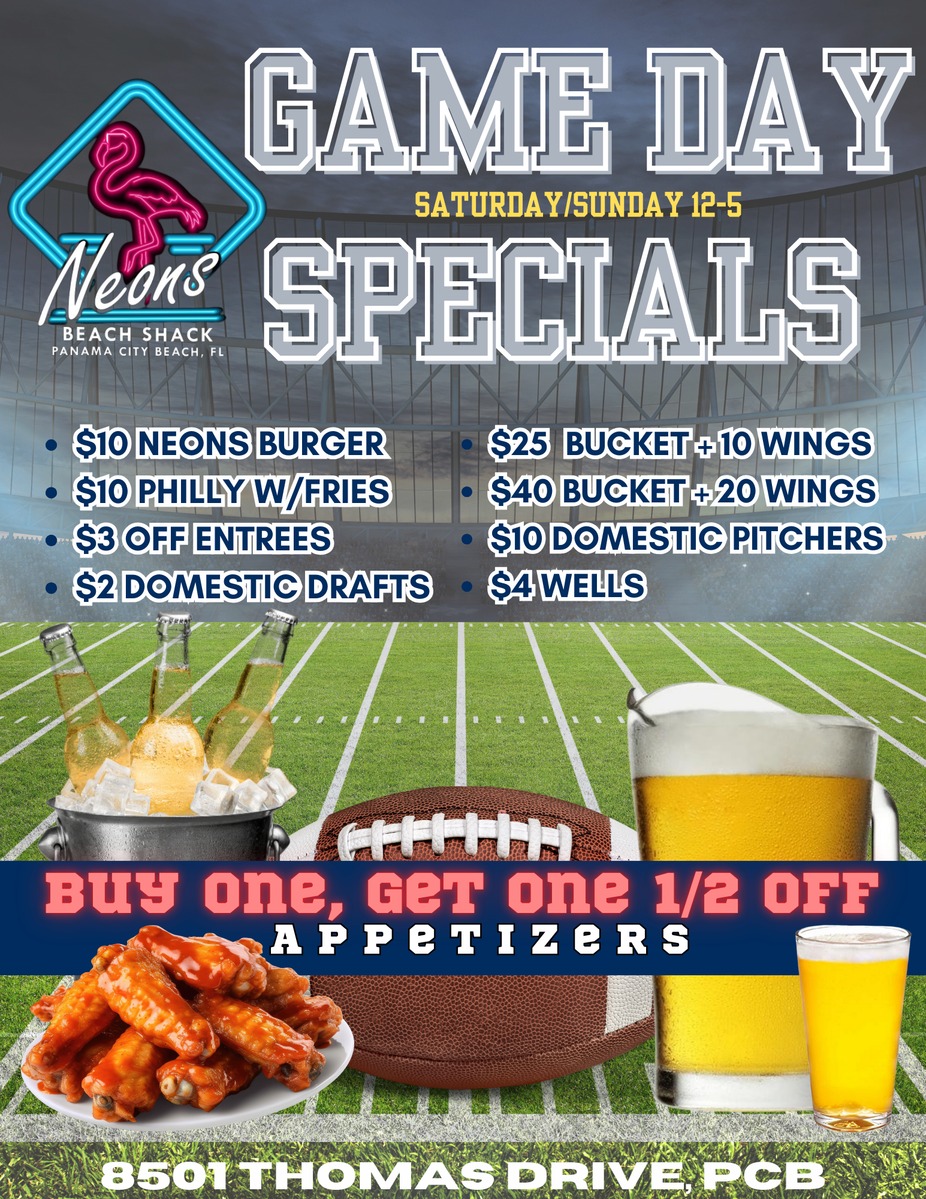 Game Day Specials event photo