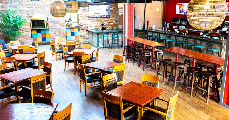 Interior, seating area