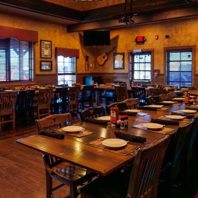 Interior, dining area.