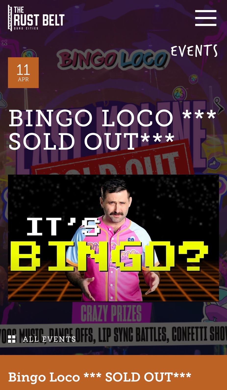 Rustbelt Bingo Loco event photo