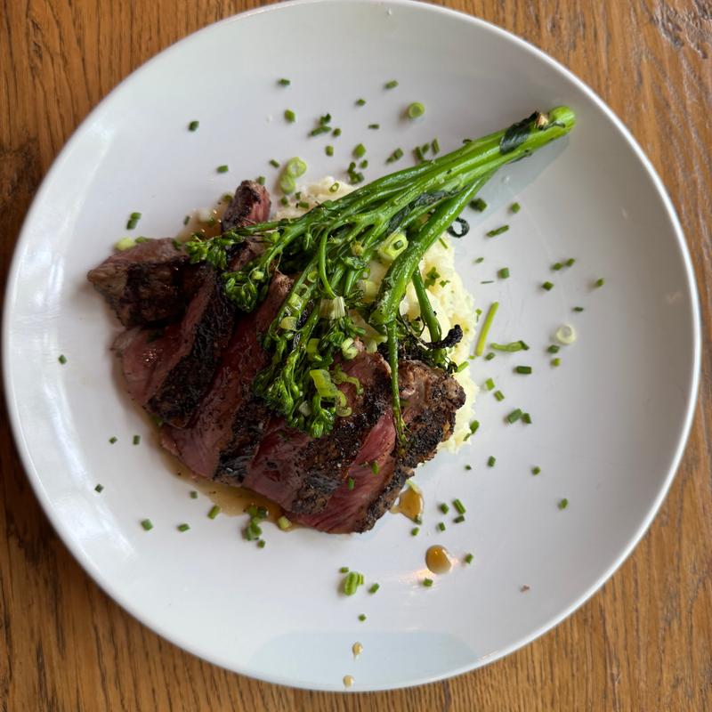 Coffee-Rubbed NY Strip photo