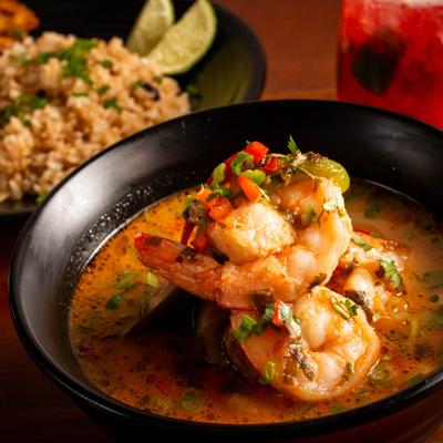 Pacific seafood stew.