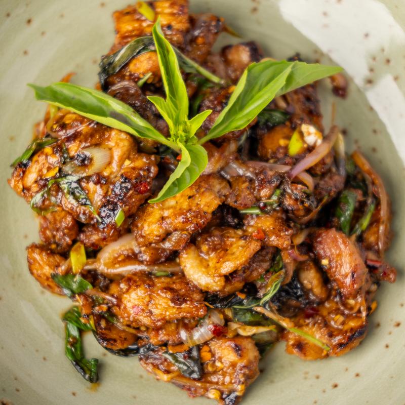 menu item 10 of 18, Basil Cumin Chicken