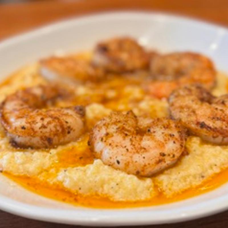 Cajun Shrimp and Cheesy Grits photo