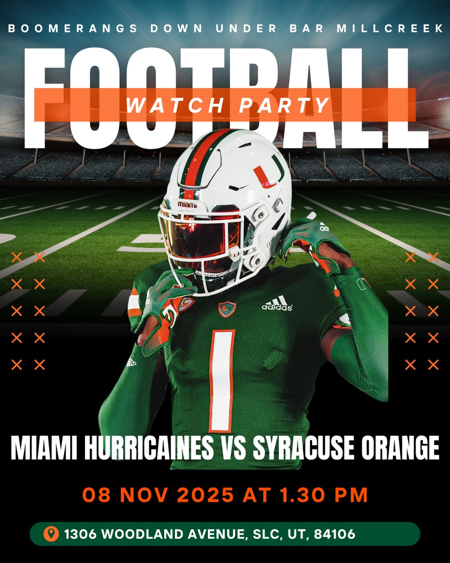 Miami Hurricanes Watch Party event photo