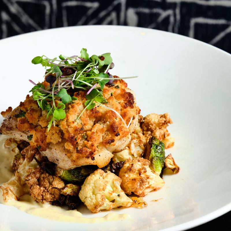 Horseradish Crusted Black Grouper* photo