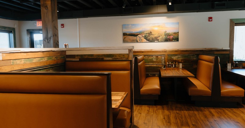 Interior, main dining area