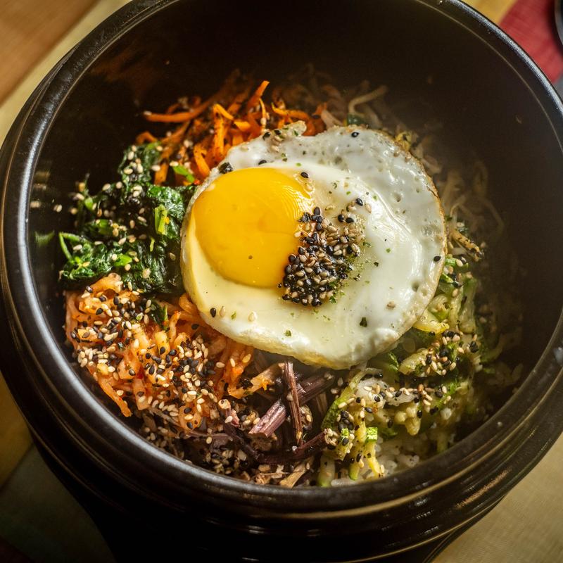 menu item 7 of 8, Bulgogi Bibimbap
