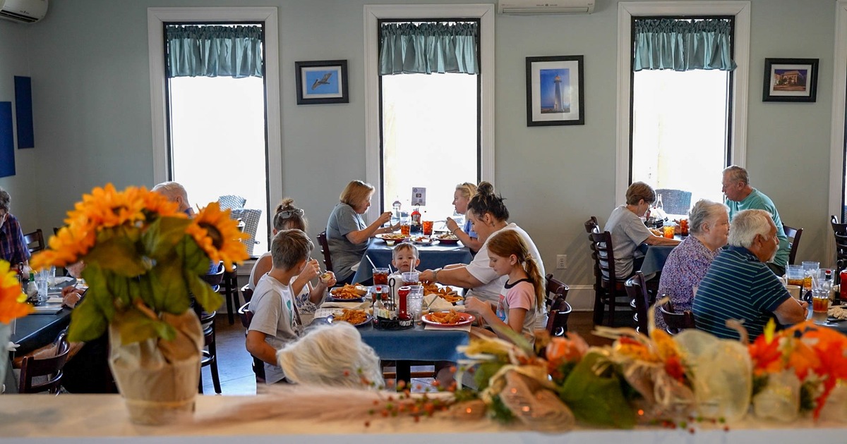 Customers dining