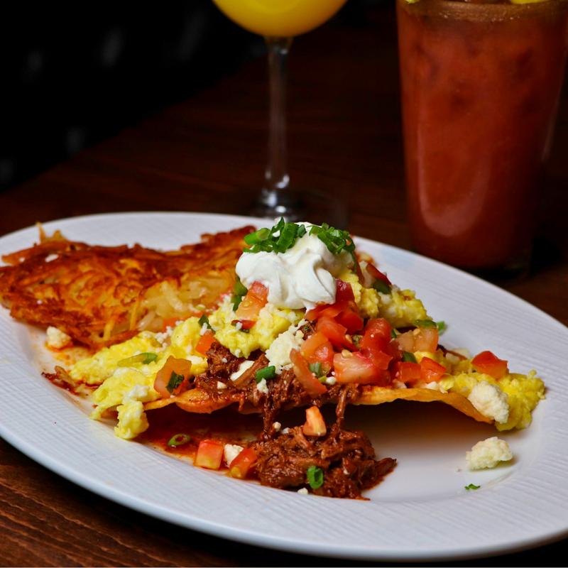 Breakfast Birria Tostada photo