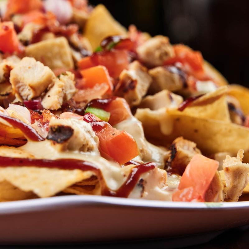 Campfire Chicken Nachos photo